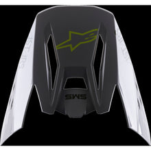 Alpinestars S-M5 Bond Visor Silver/Yellow Fluo Glossy [MPN: 8983422-1915-OS]_754680