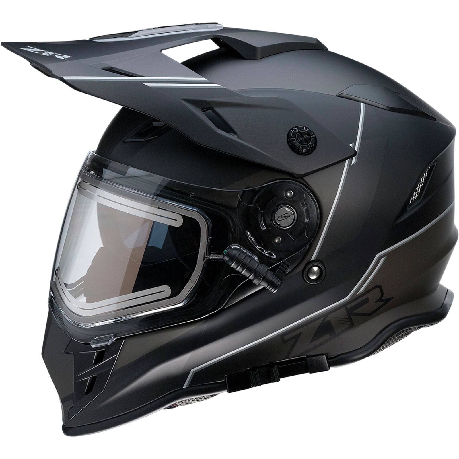 Z1R Range Helmet - Bladestorm - Black/White - Medium OPEN BOX [MPN: 0101-14049]_1951978