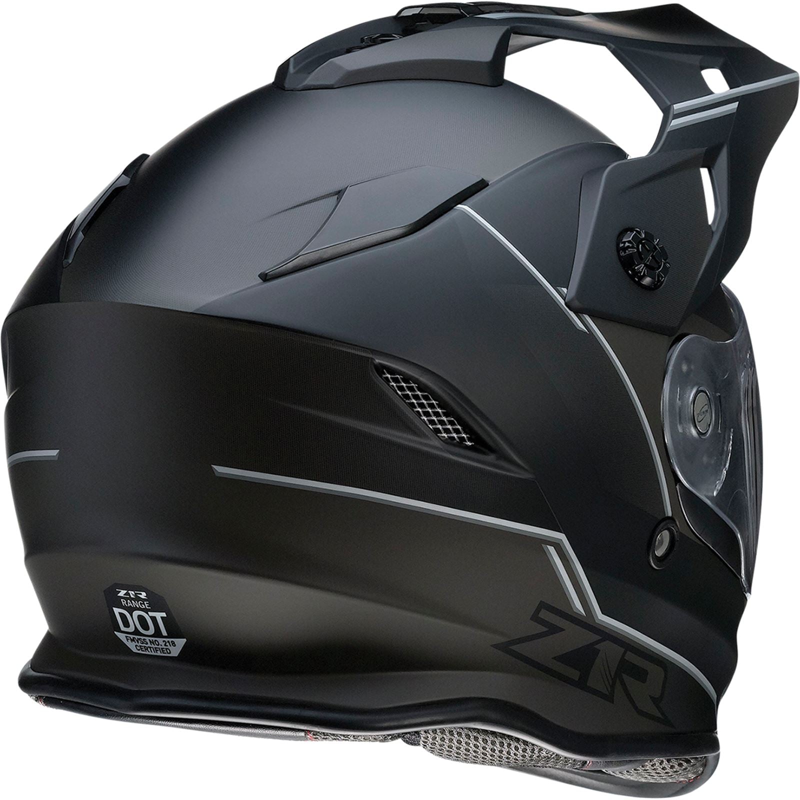 Z1R Range Helmet - Bladestorm - Black/White - Medium OPEN BOX [MPN: 0101-14049]_1951979