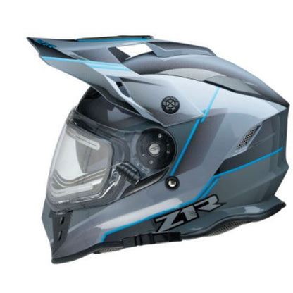 Z1R Range Helmet - Bladestorm - Gray/Black/Blue_837702