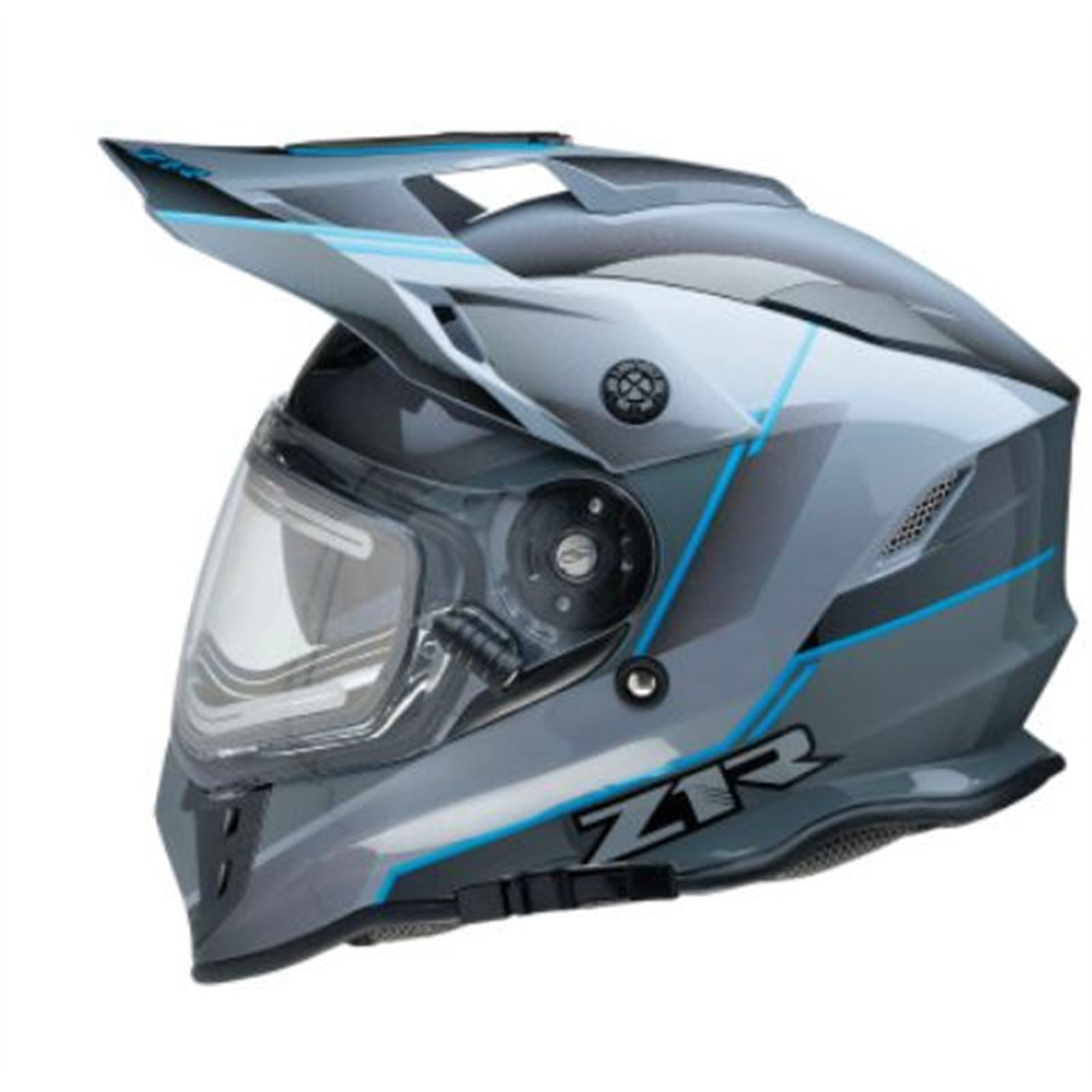 Range Helmet - Bladestorm - Gray/Black/Blue - XL_837706