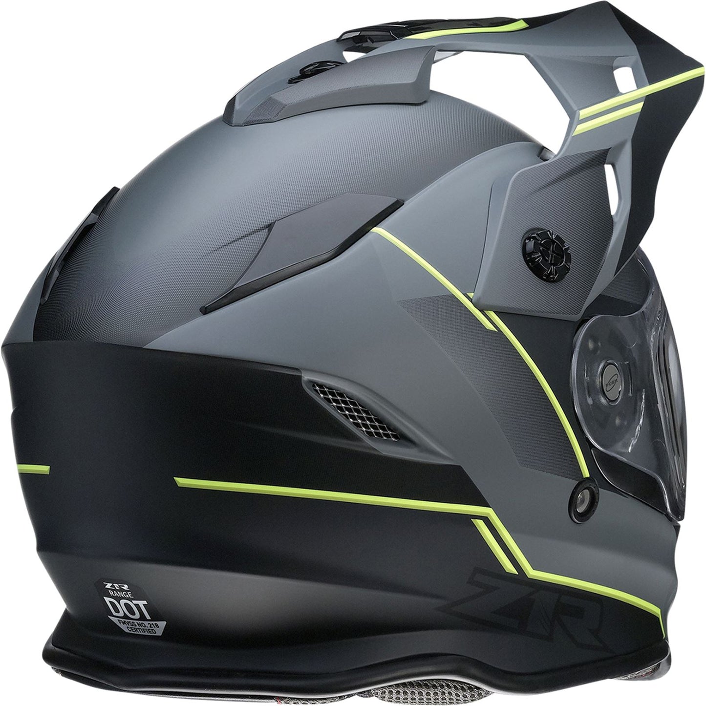 Z1R Range Helmet - Bladestorm - Gray/Black/Yellow_1033066
