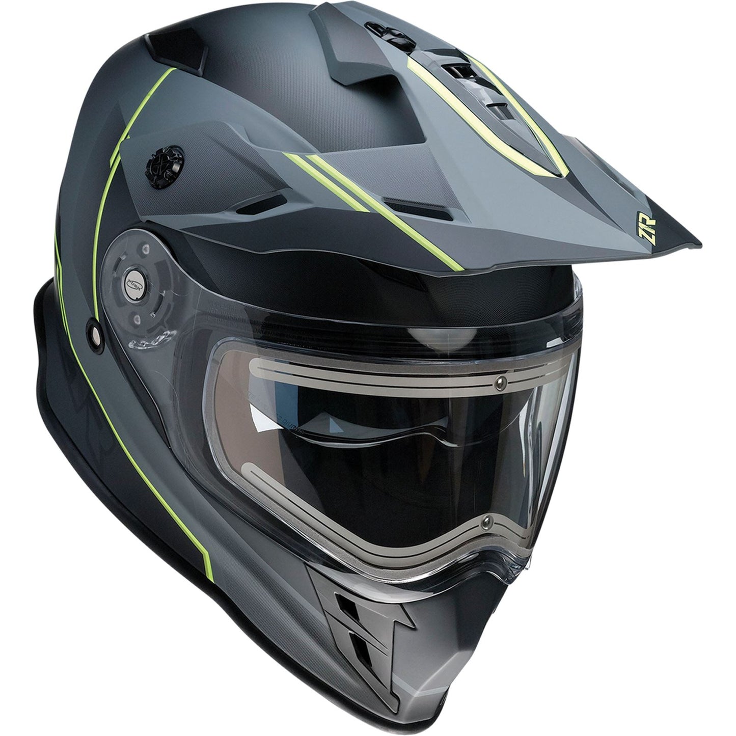 Range Helmet - Bladestorm - Gray/Black/Yellow - 2XL_1033152