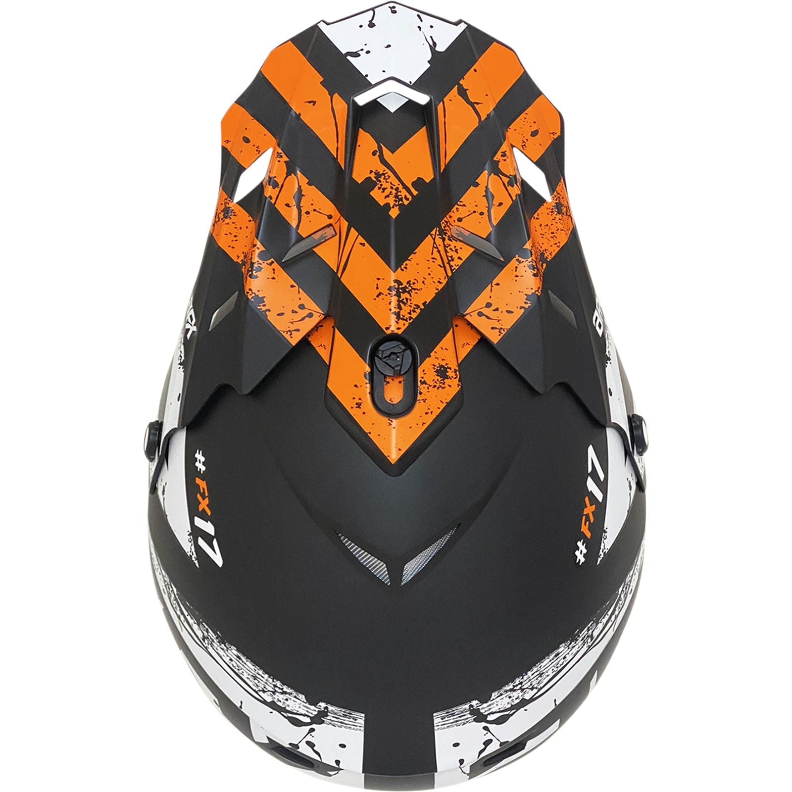 AFX FX-17 Helmet - Attack - Matte Black/Orange - 4XL 0110-7642_1033188