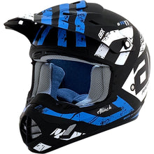 AFX FX-17 Helmet - Attack - Matte Black/Blue - 4XL 0110-7644_1033199