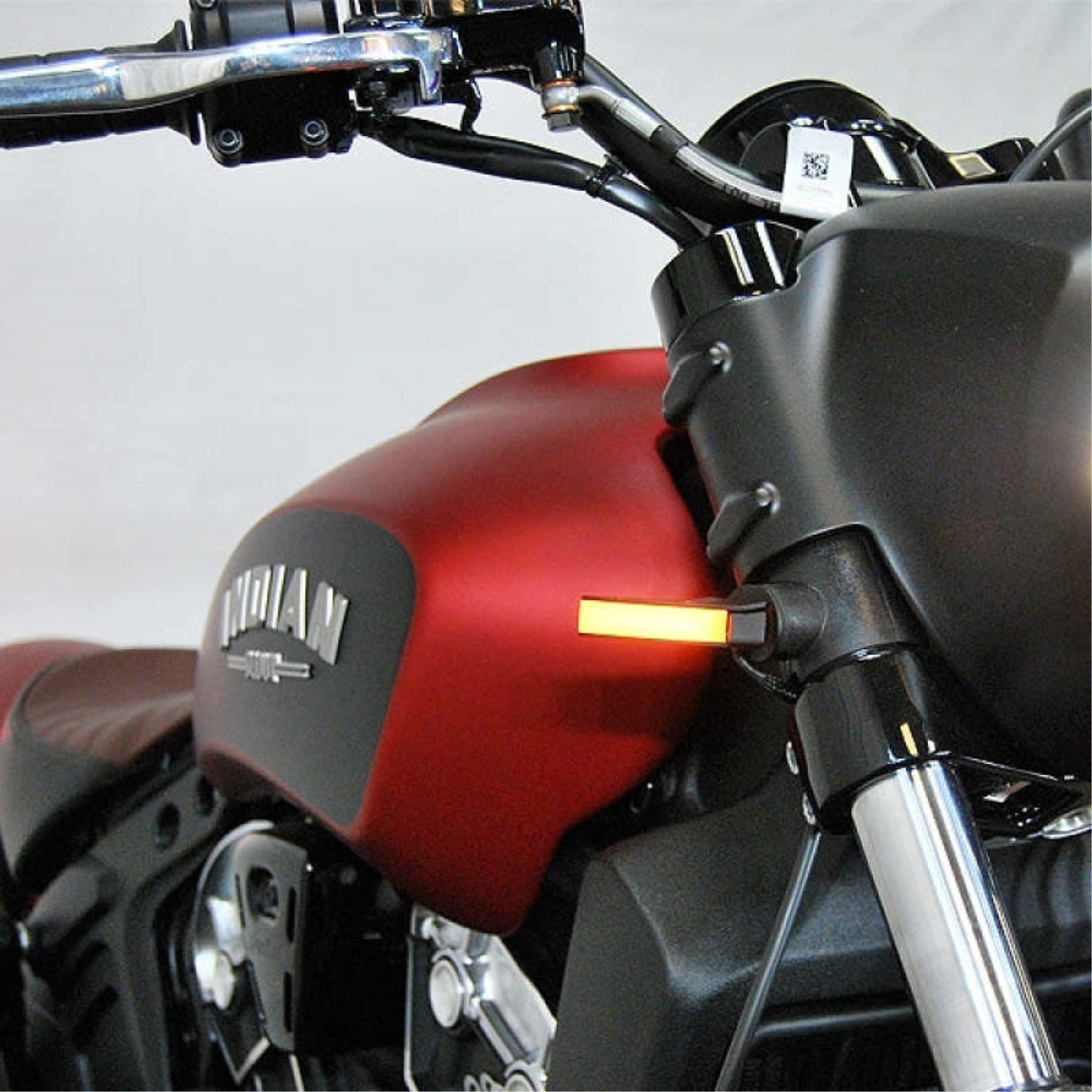 New Rage Cycle LED Replacement Front Turn Signal for Indian Scout [MPN: SCOUT-FB]_1462161