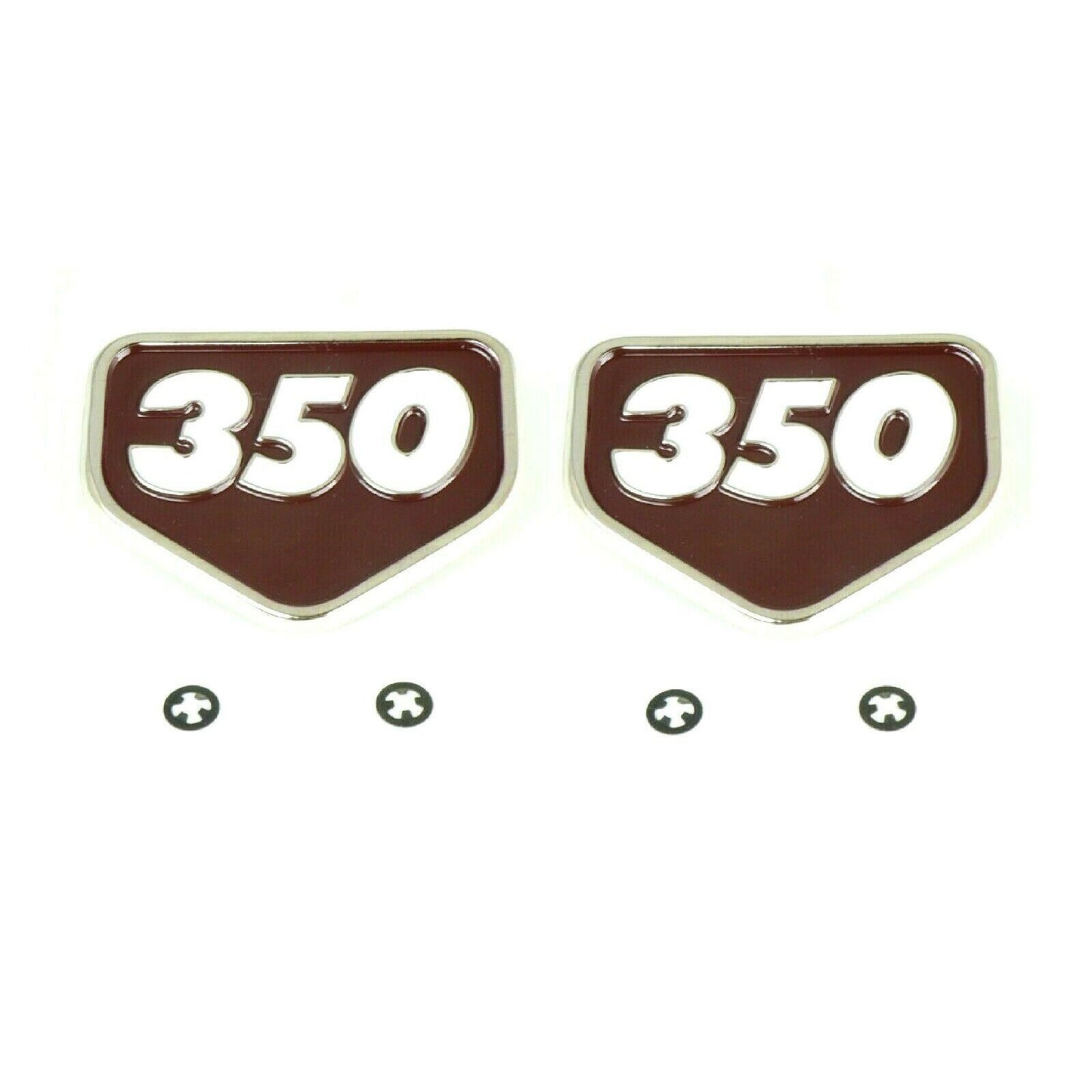 2FastMoto Side Cover Emblem Set of 2 for Honda CB350 CL350 68-69  87128-287-010bm_757014