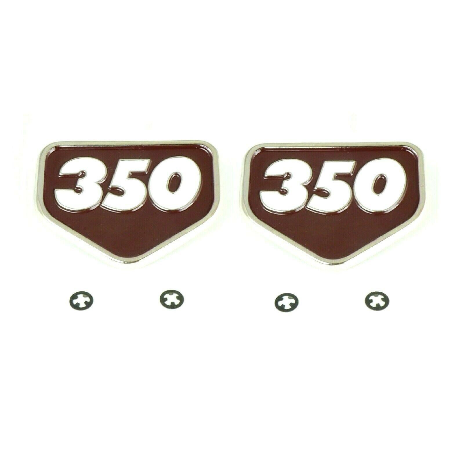 2FastMoto Side Cover Emblem Set of 2 for Honda CB350 CL350 68-69  87128-287-010bm_757014