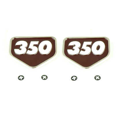 2FastMoto Side Cover Emblem Set of 2 for Honda CB350 CL350 68-69  87128-287-010bm_757014