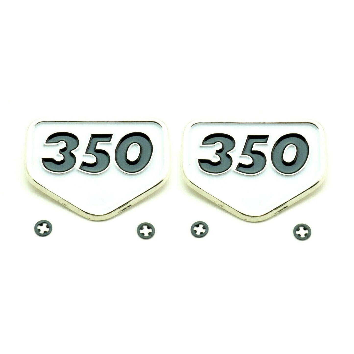 2FastMoto Side Cover Emblem Set of 2 for Honda CB350 CL350 68-69  87128-287-010_756985