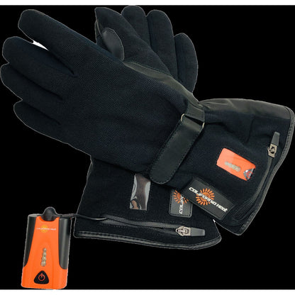 California Heat 7V Activflexx Gloves, Black_756041