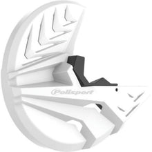 Polisport Disk & Bottom Fork Protector - White/Black 8151400006_1096456