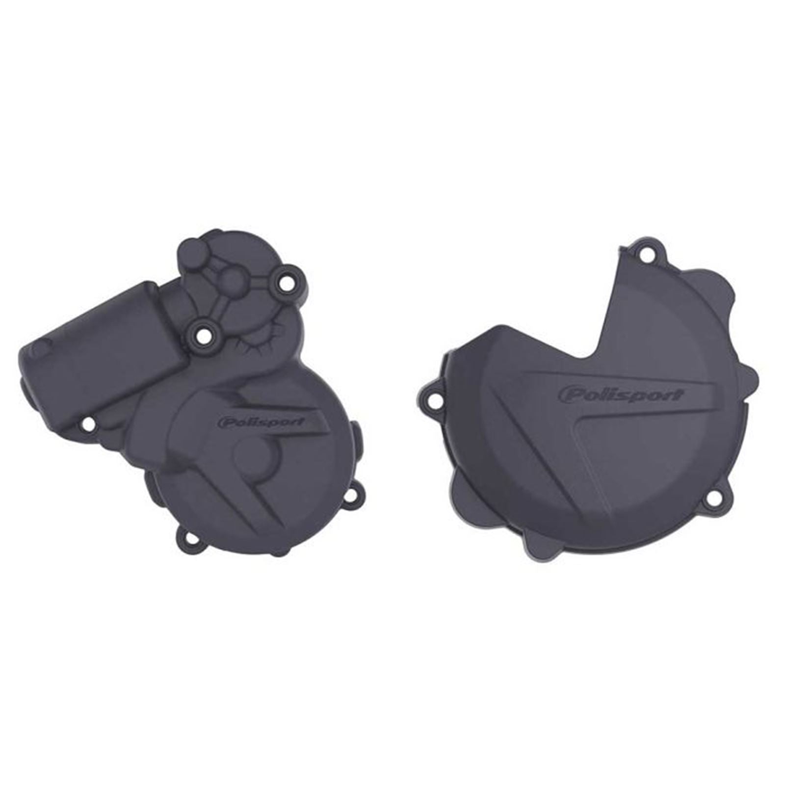 Polisport Clutch & Ignition Cover Kit for Husqvarna TE - Blue 91051_1096466