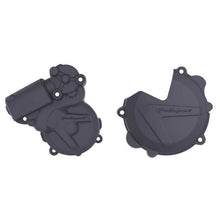 Polisport Clutch & Ignition Cover Kit for Husqvarna TE - Blue 91051_1096466