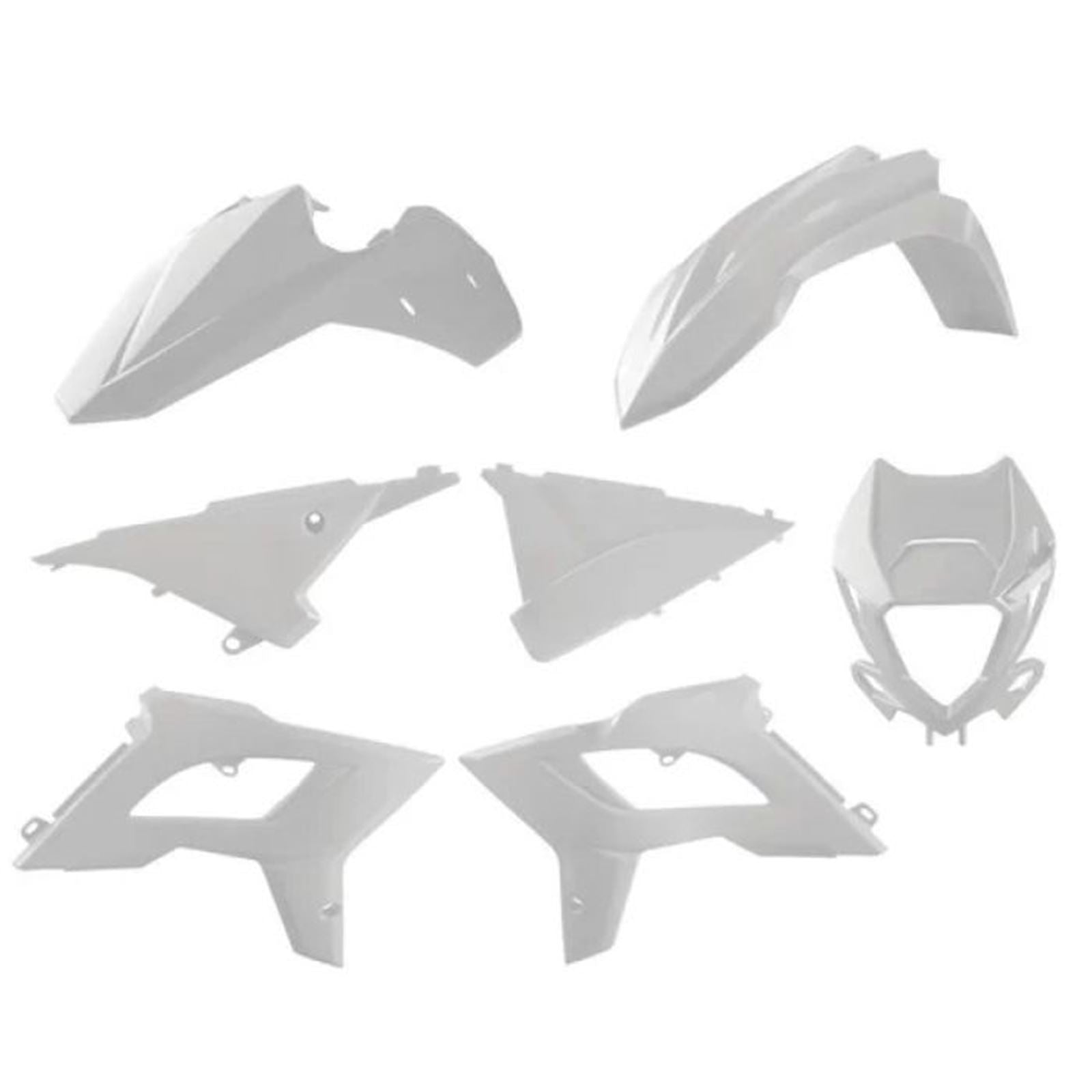 Polisport Enduro Restyling Kit - White 91086_1097228