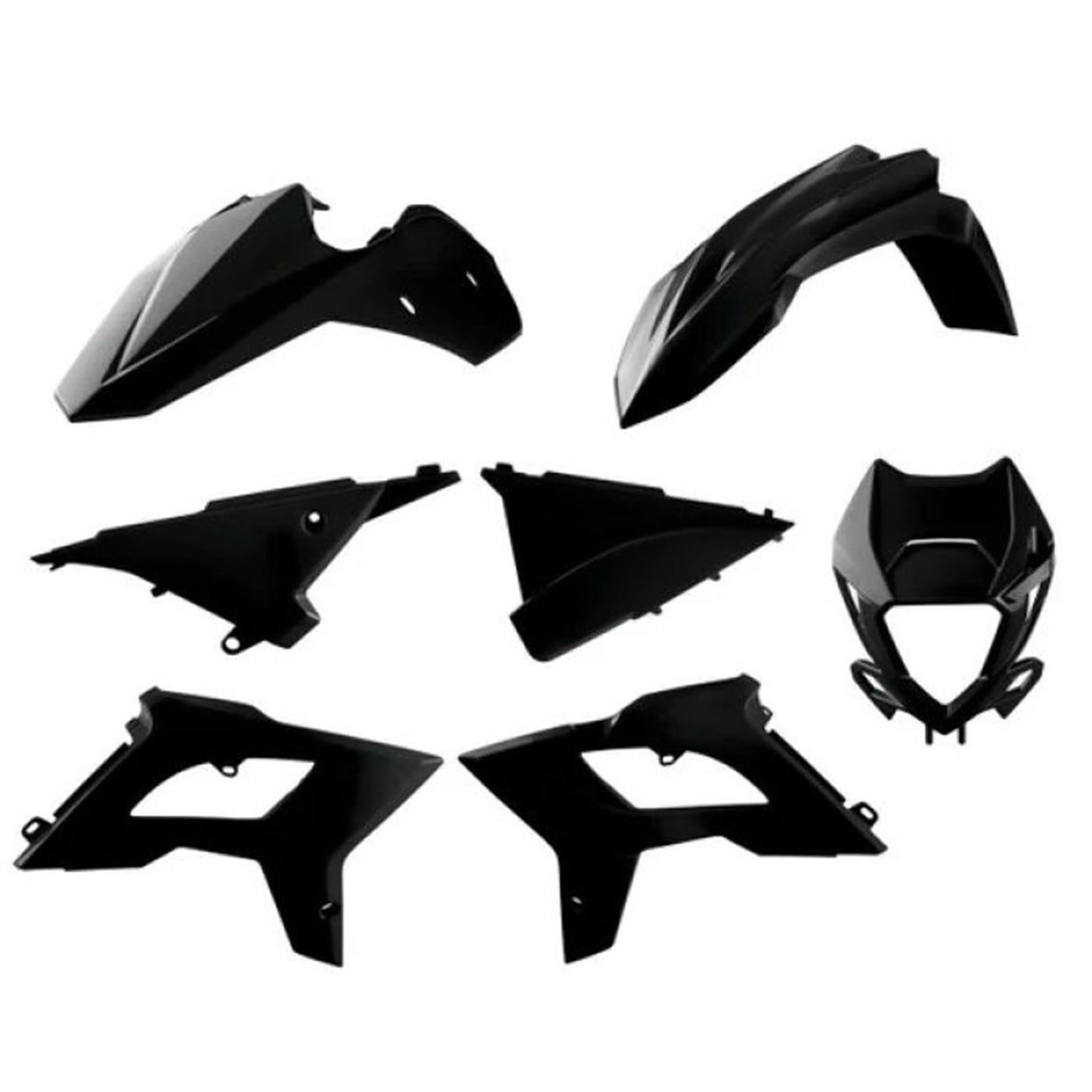 Polisport Enduro Restyling Kit - Black 91087_1097227