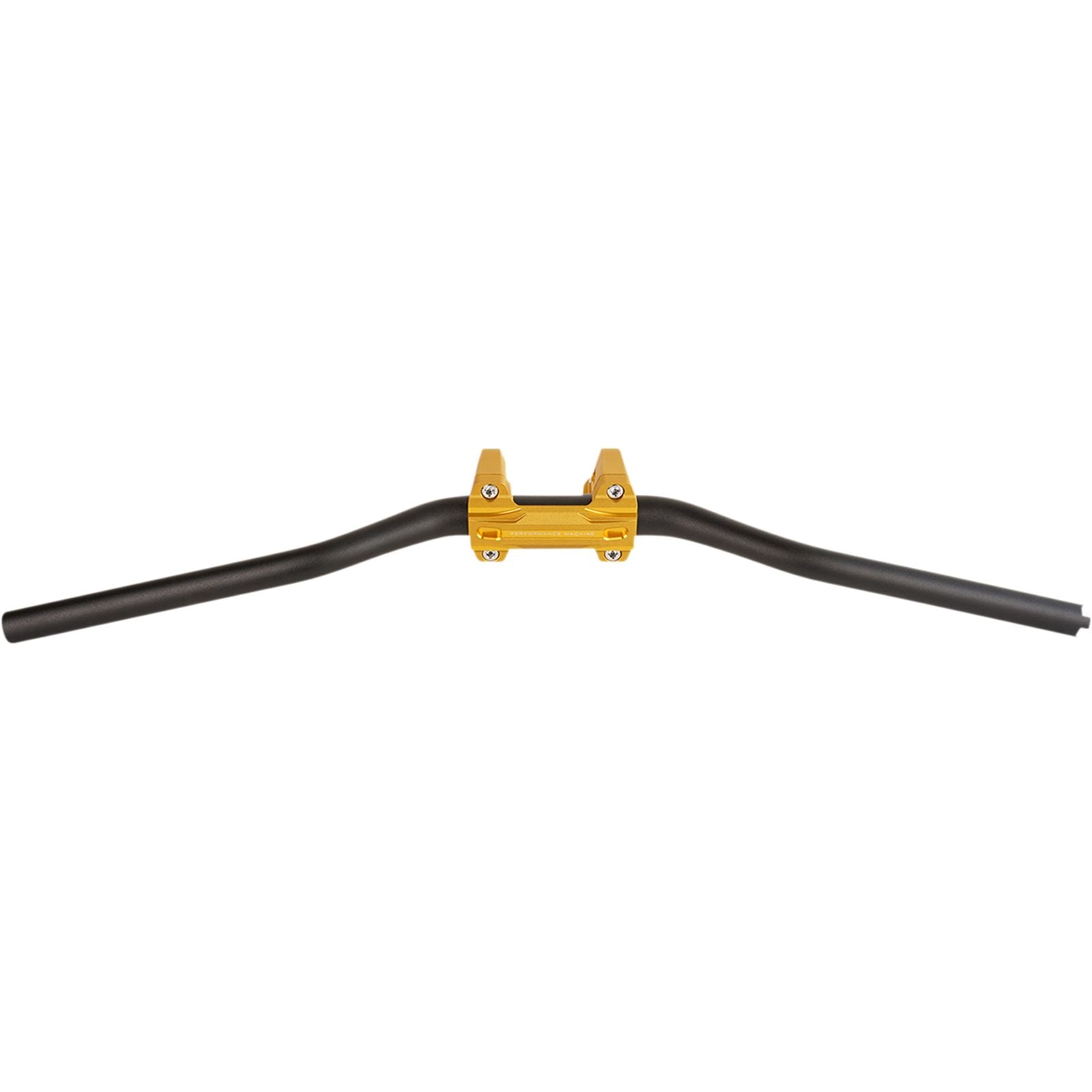 Performance Machine Handlebar Assembly - External Wiring - Gold Ops 0208-2186M-SMG_1033184
