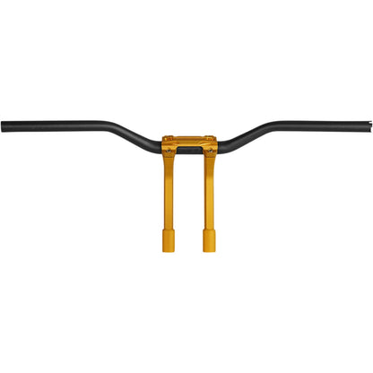 Performance Machine Handlebar Assembly - External Wiring - Gold Ops 0208-2186M-SMG_1033163