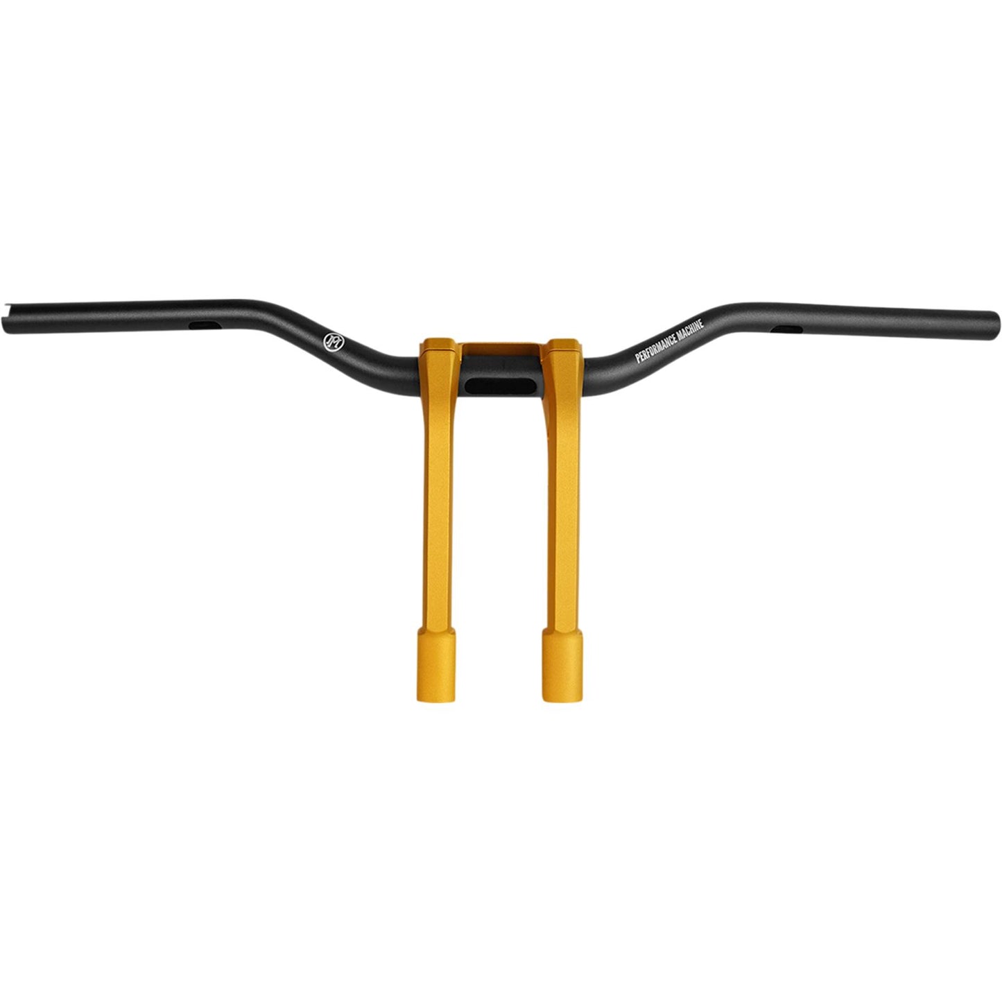 Performance Machine Handlebar Assembly - External Wiring - Gold Ops 0208-2186M-SMG_1033165
