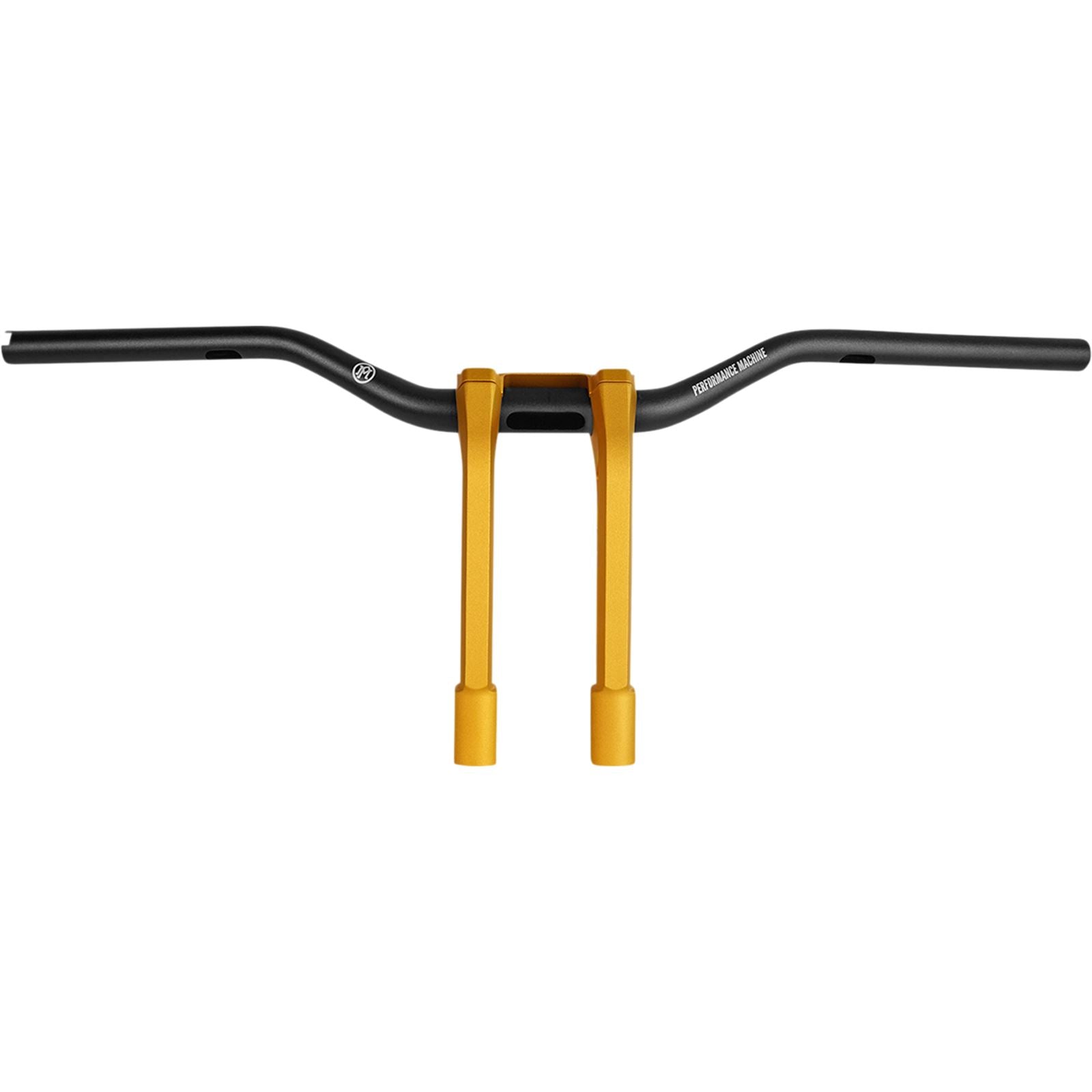 Performance Machine Handlebar Assembly - External Wiring - Gold Ops 0208-2186M-SMG_1033165