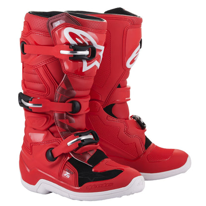 Alpinestars Youth Tech 7S Boots - Red_1005605