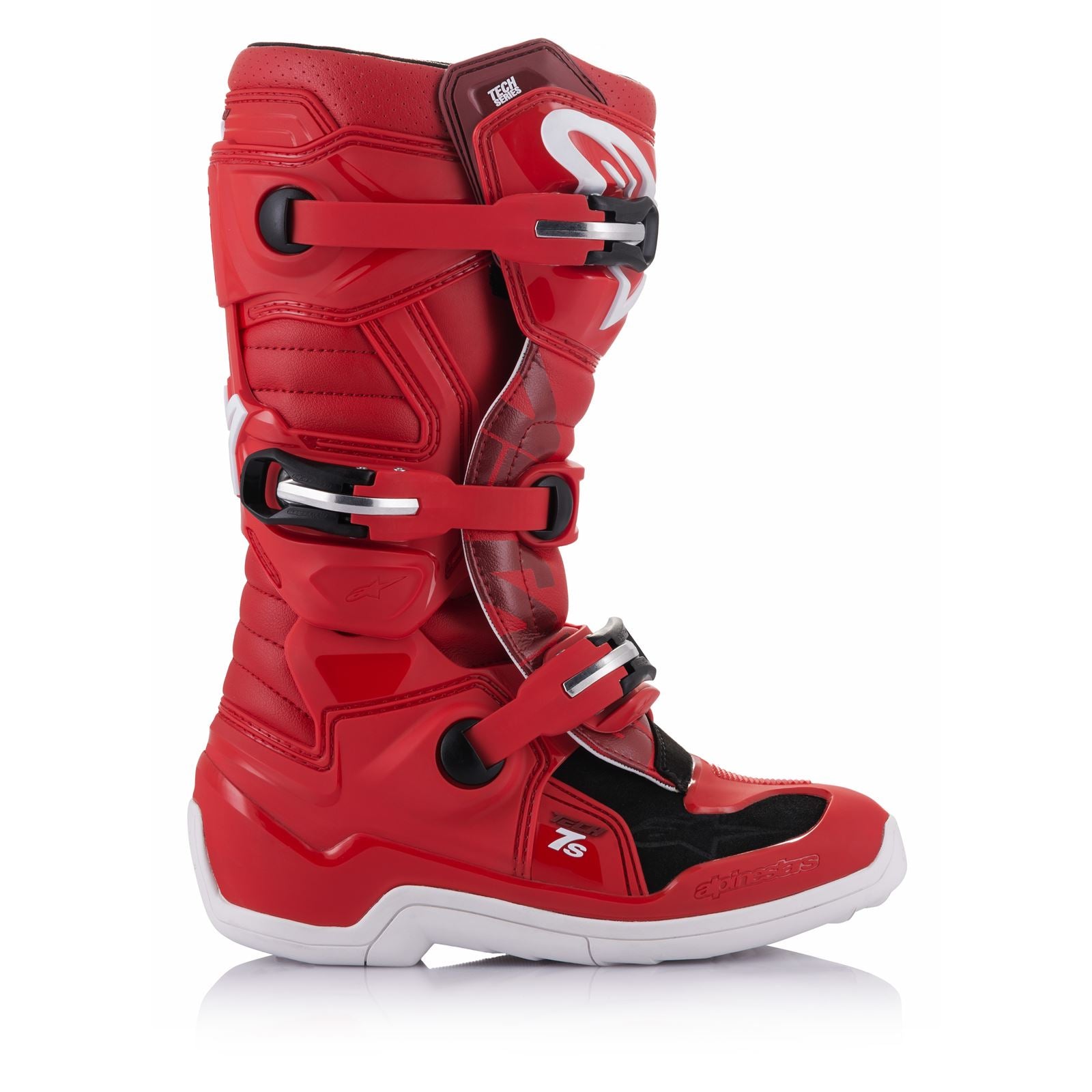Alpinestars Youth Tech 7S Boots - Red_1005607