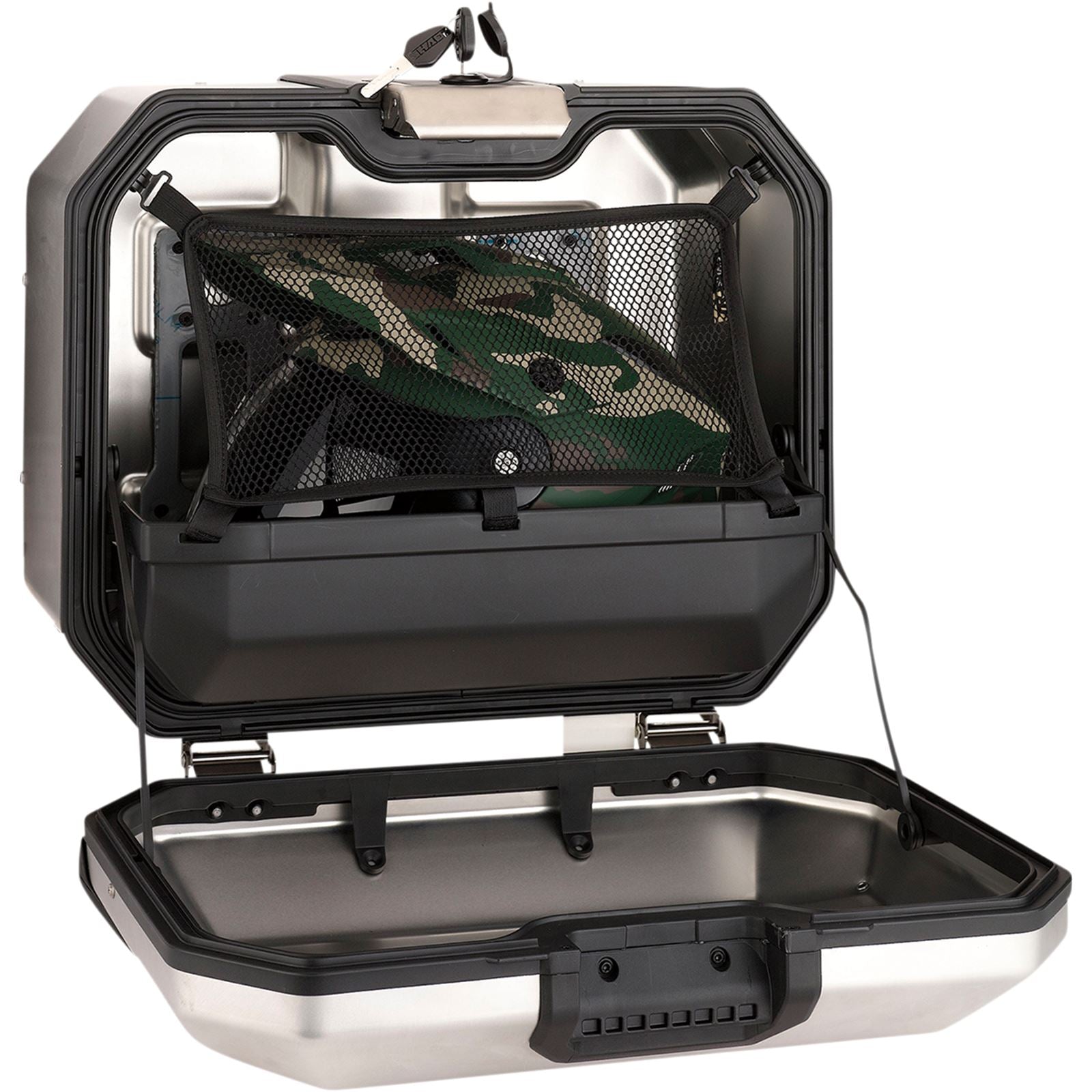 Moose Offroad Kenai Case - 47 liter - Left - Silver D0TR47100L_1033684