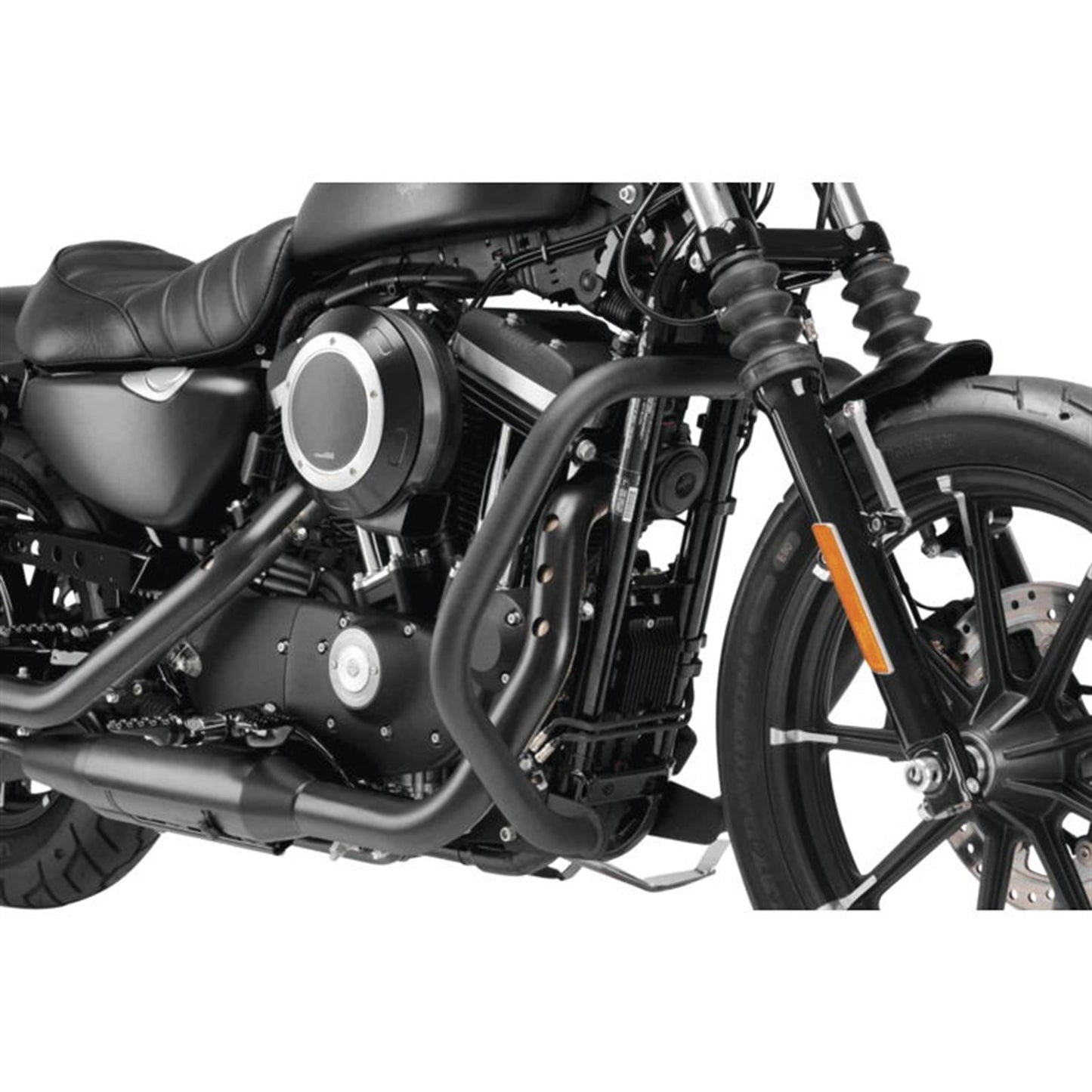 Custom Acces Engine Guards without Footrest - Black for Harley-Davidson XL [MPN: DP0023N]_765480