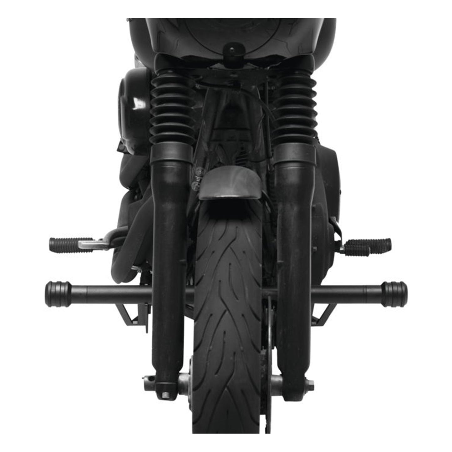 Custom Acces Opie Frame Slider - Black for Harley-Davidson FXDB [MPN: PM0004N]_765481