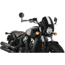 Custom Acces Anarchy Semi-Fairing for Indian Scout/Bobber - Black [MPN: CUP0027N]_765483