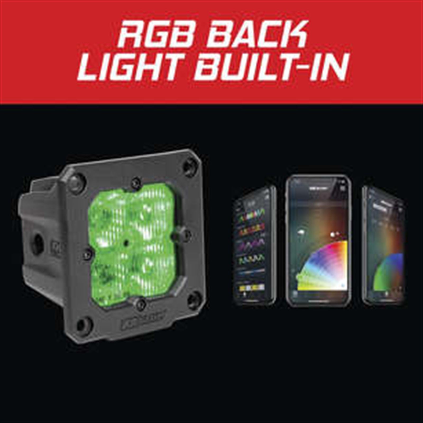 XKGlow Individual C3 Cube Lights with RGB Accent Lighting XK065002-D_1060863