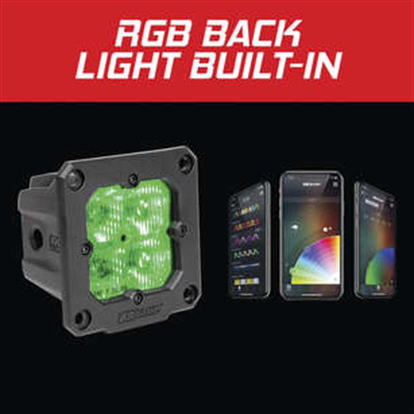 XKGlow Individual C3 Cube Lights with RGB Accent Lighting XK065002-S_1061067