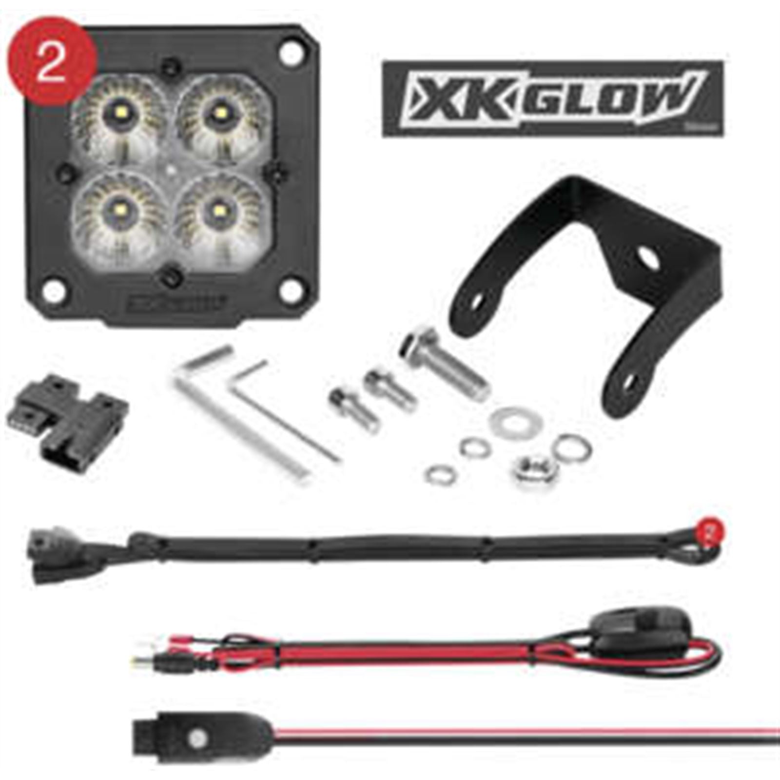 XKGlow C3 Cube Lights with RGB Accent Lighting Kits XK065002-S-KIT_1060229