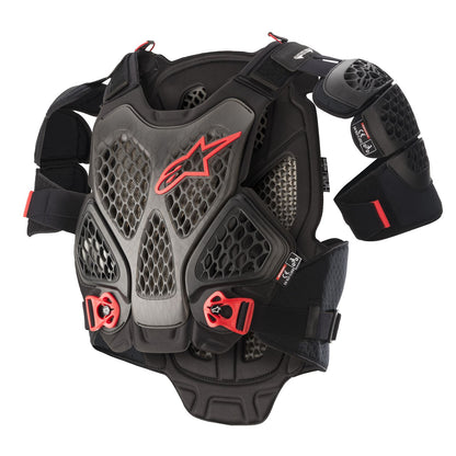 Alpinestars A-6 Chest Protector Black/Anthracite XS/SM [MPN: 6700022-1036-XSS]_1005812