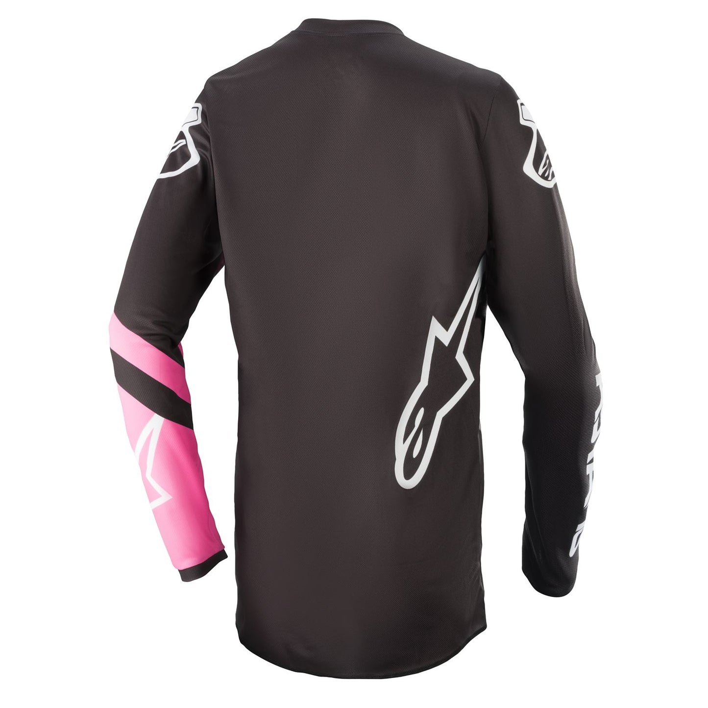 Alpinestars Stella Fluid Chaser Jersey - Black/Pink Flo - Medium [MPN: 3782422-1390-M]_759556