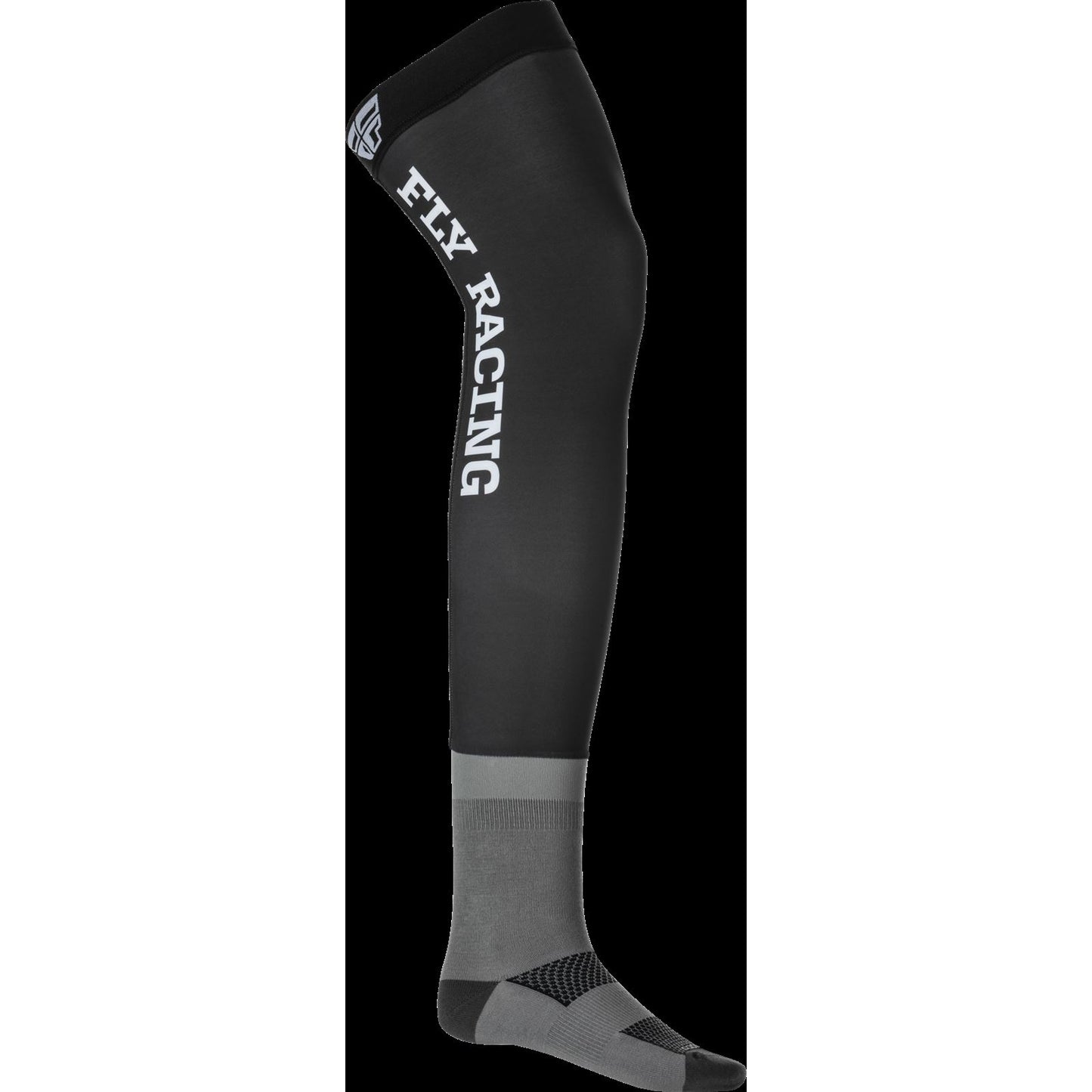 Fly Racing Knee Brace Socks Black/Grey/White LG/XL 350-0447L_760621