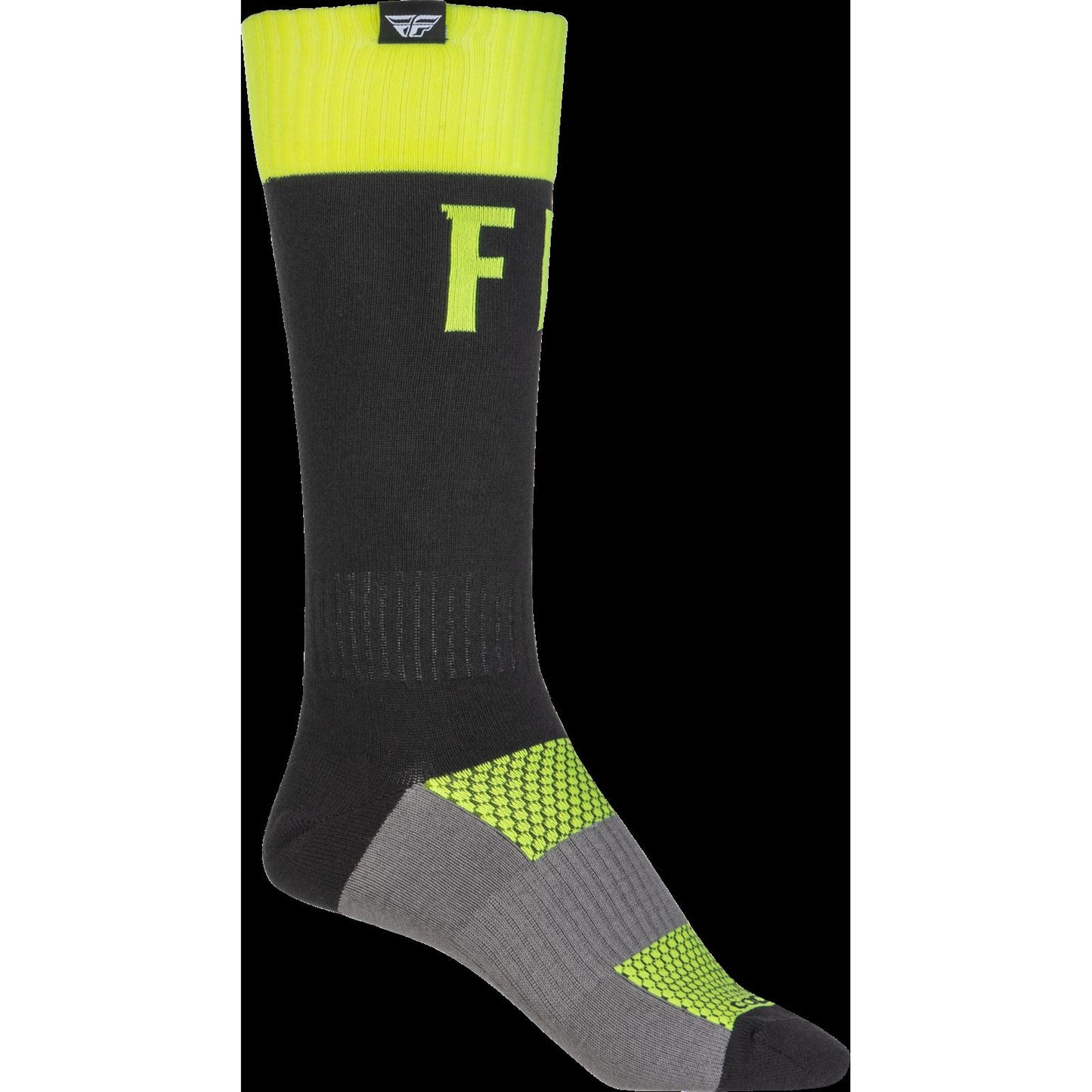Fly Racing MX Pro Socks Hi-Vis/Black_760629