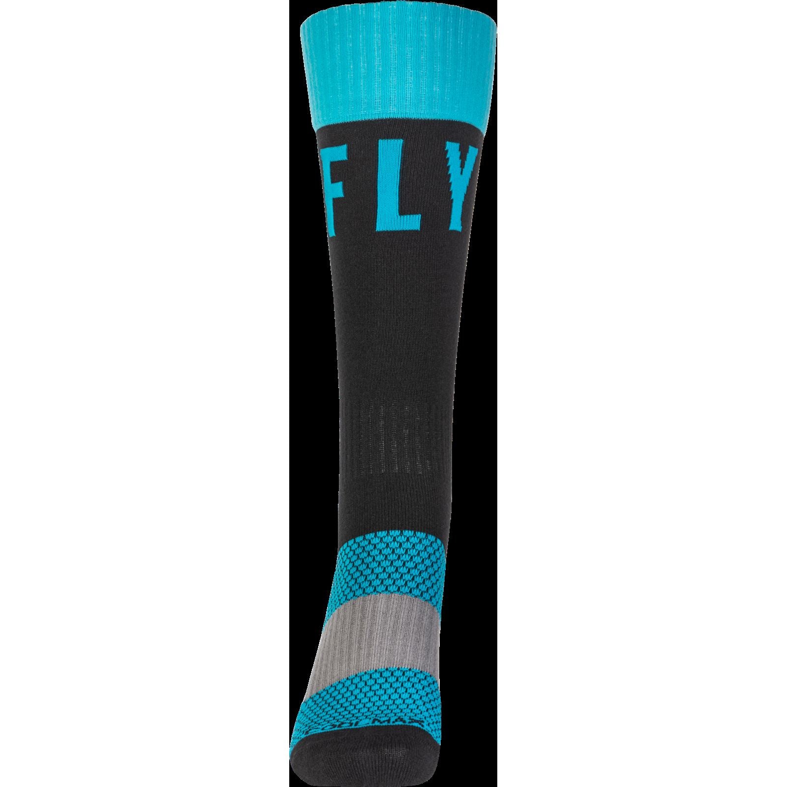 Fly Racing MX Pro Socks Blue/Black_760635
