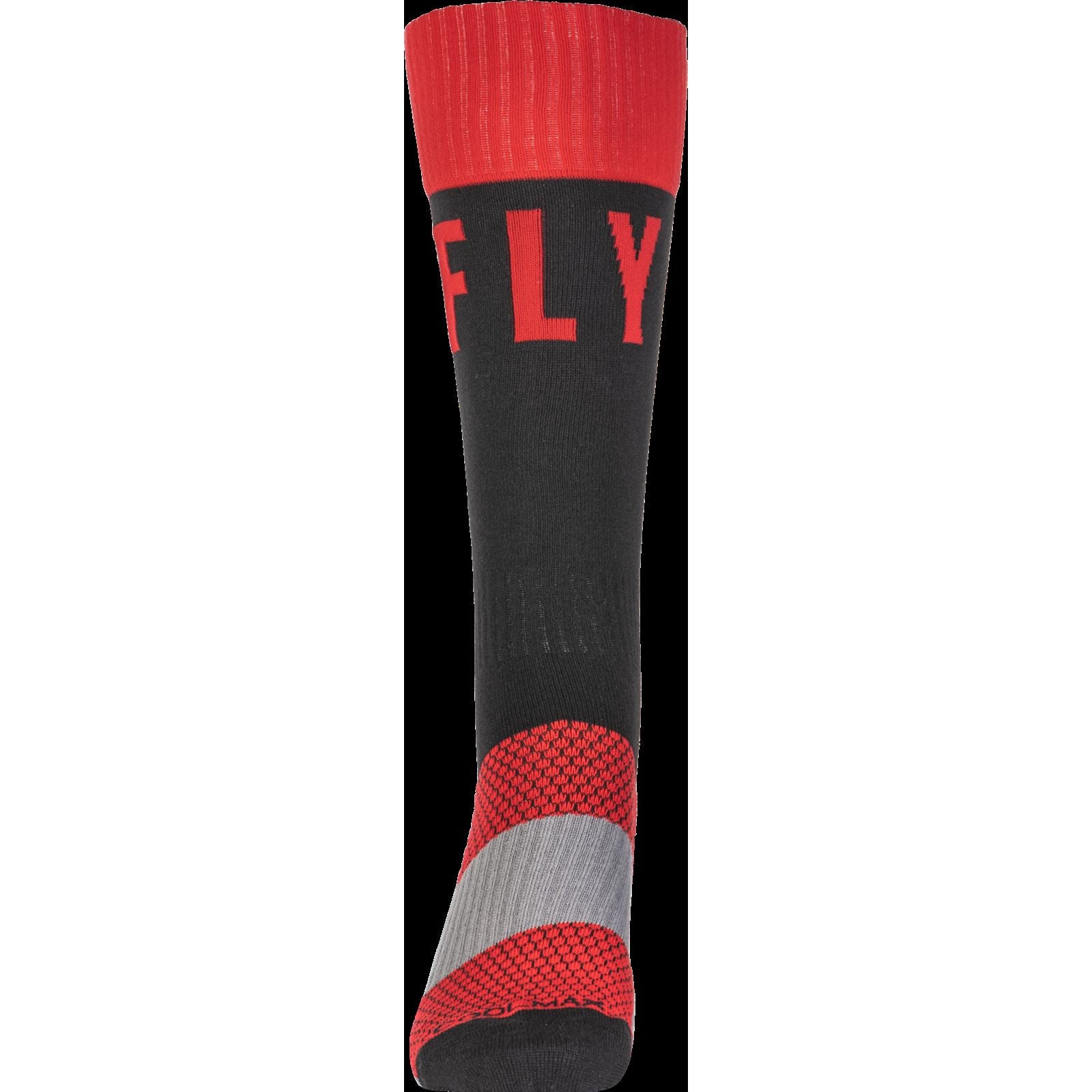 Fly Racing MX Pro Socks Red/Black_760592