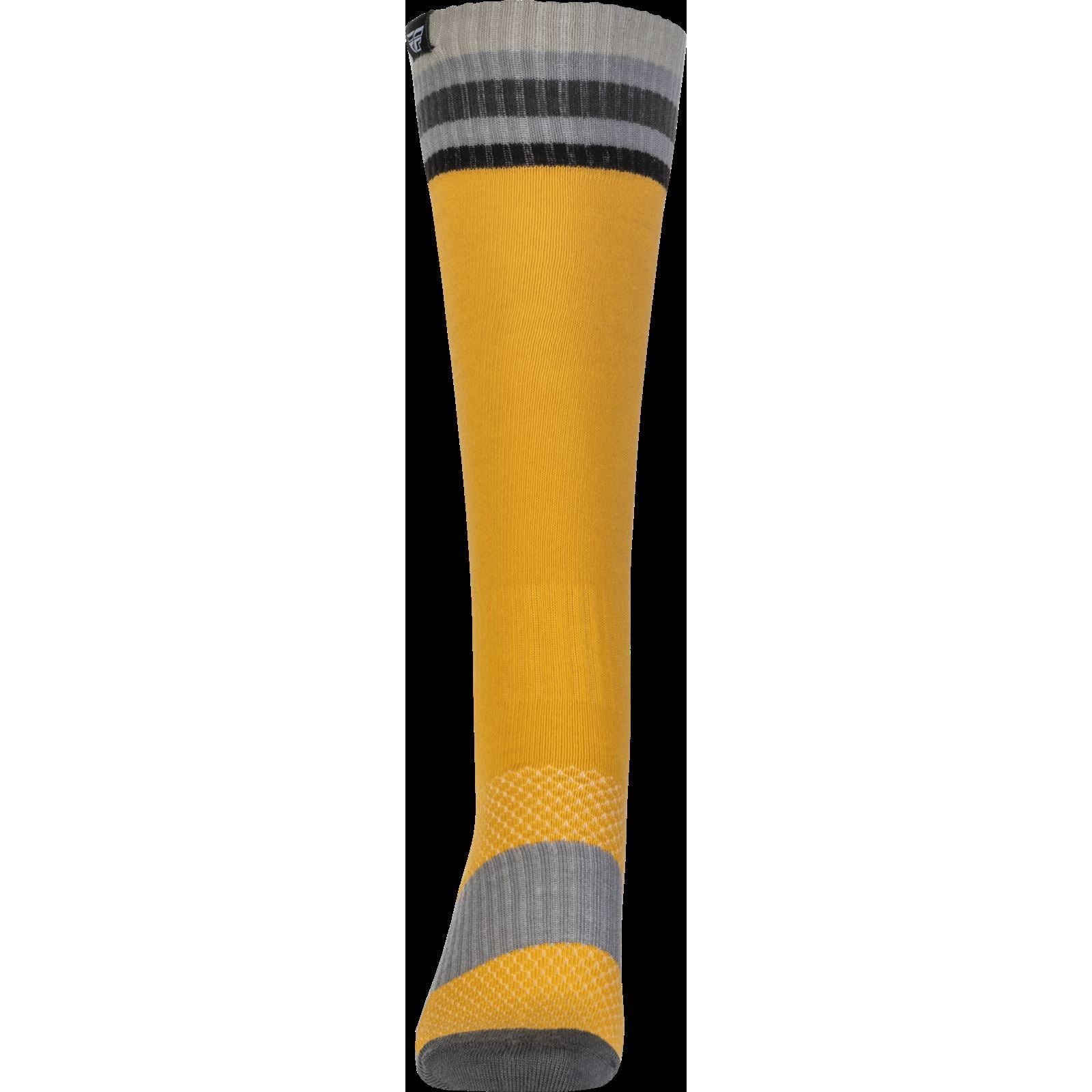 Fly Racing MX Socks Thin Yellow _760666