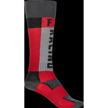 Fly Racing MX Socks Thick Red/Grey LG/XL [MPN: 350-0550L]_760674