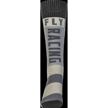 Fly Racing Youth MX Socks Thick Grey/Black 350-0552Y_760649