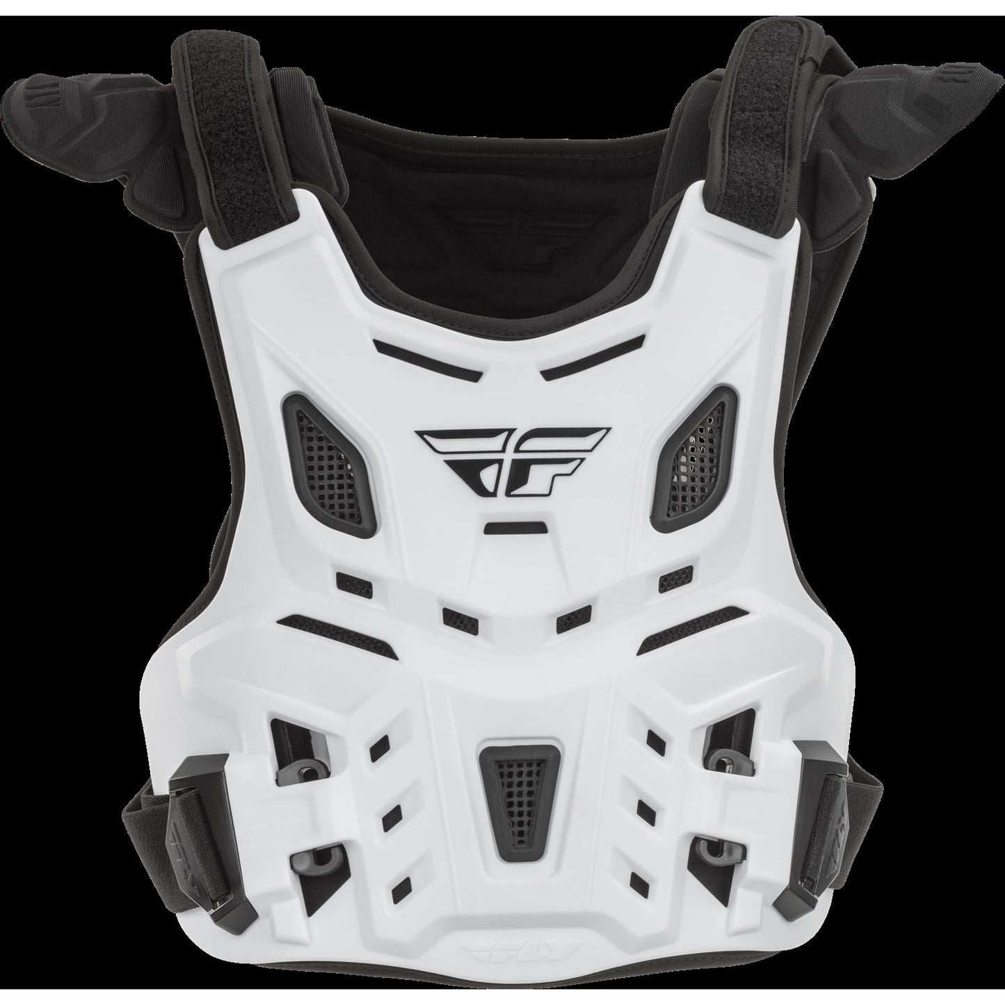 Fly Racing Youth Revel Roost Guard Race White 36-16059_760636