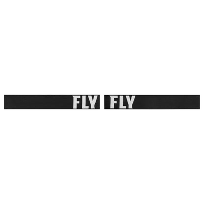 FLY Racing Focus Sand Goggles - Black/White Dark Smoke Lens [MPN: 37-51147]_883139