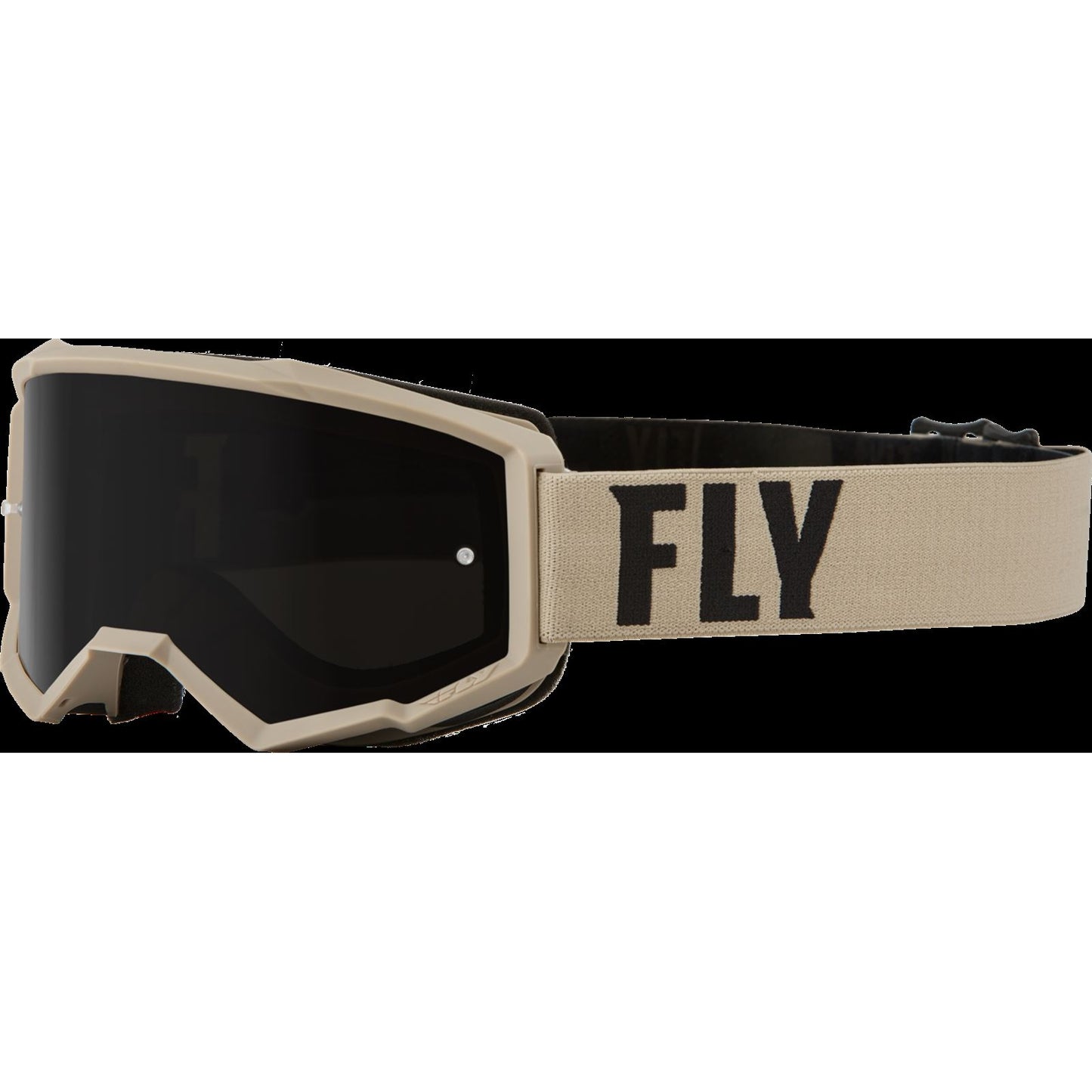 Focus Sand Goggles - Khaki/Brown Dark Smoke Lens_760754