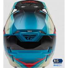 Fly Racing Formula CP Rush Helmet Black/Stone/Dark Teal Youth Large [MPN: 73-0022YL]_864297