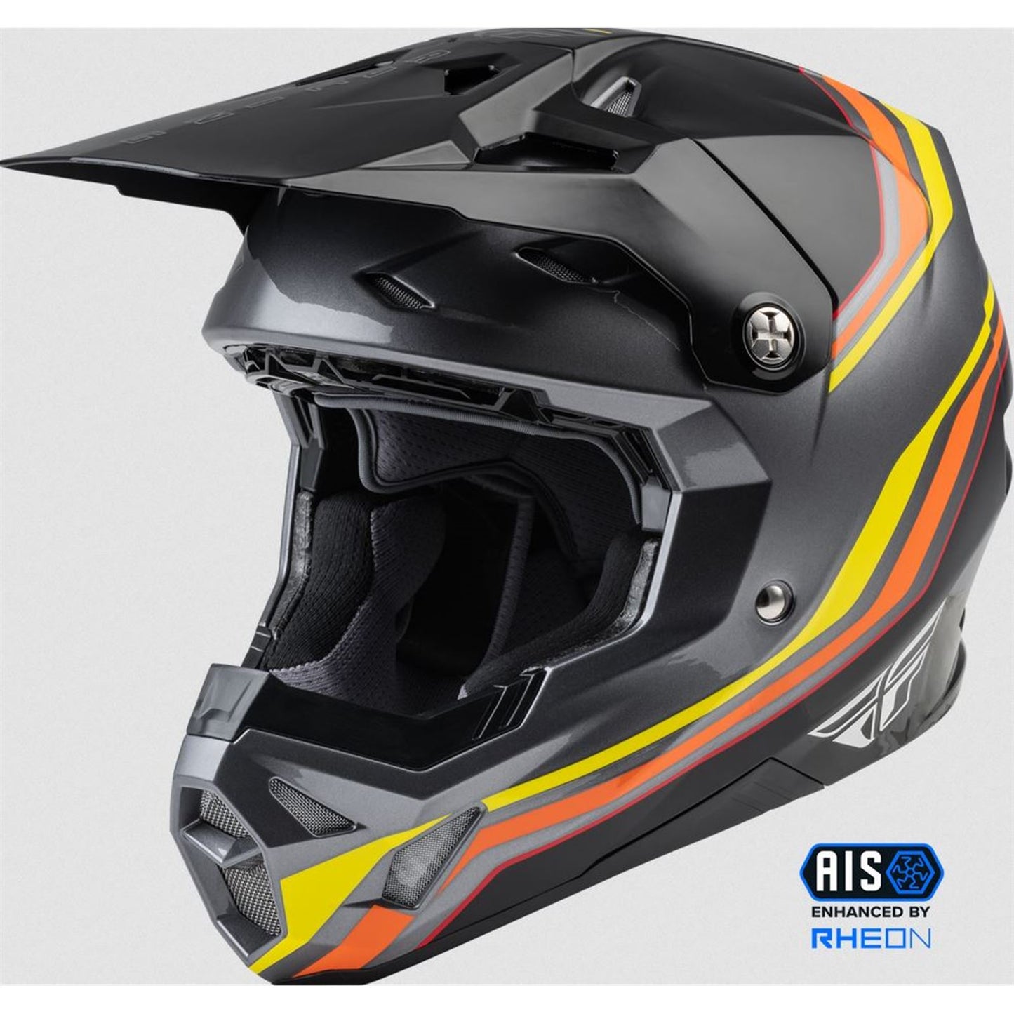 Fly Racing Formula CP S.E. Speeder Helmet, Black/Yellow/Red _898601