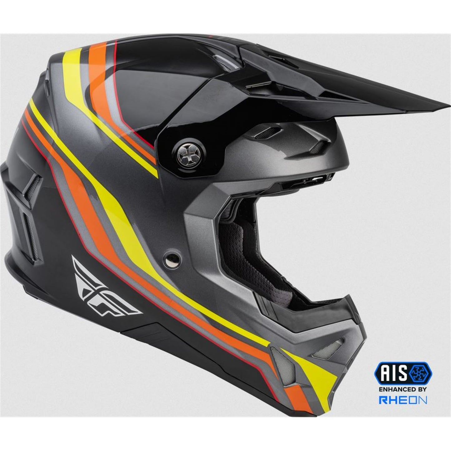 Fly Racing Formula CP S.E. Speeder Helmet, Black/Yellow/Red _898602