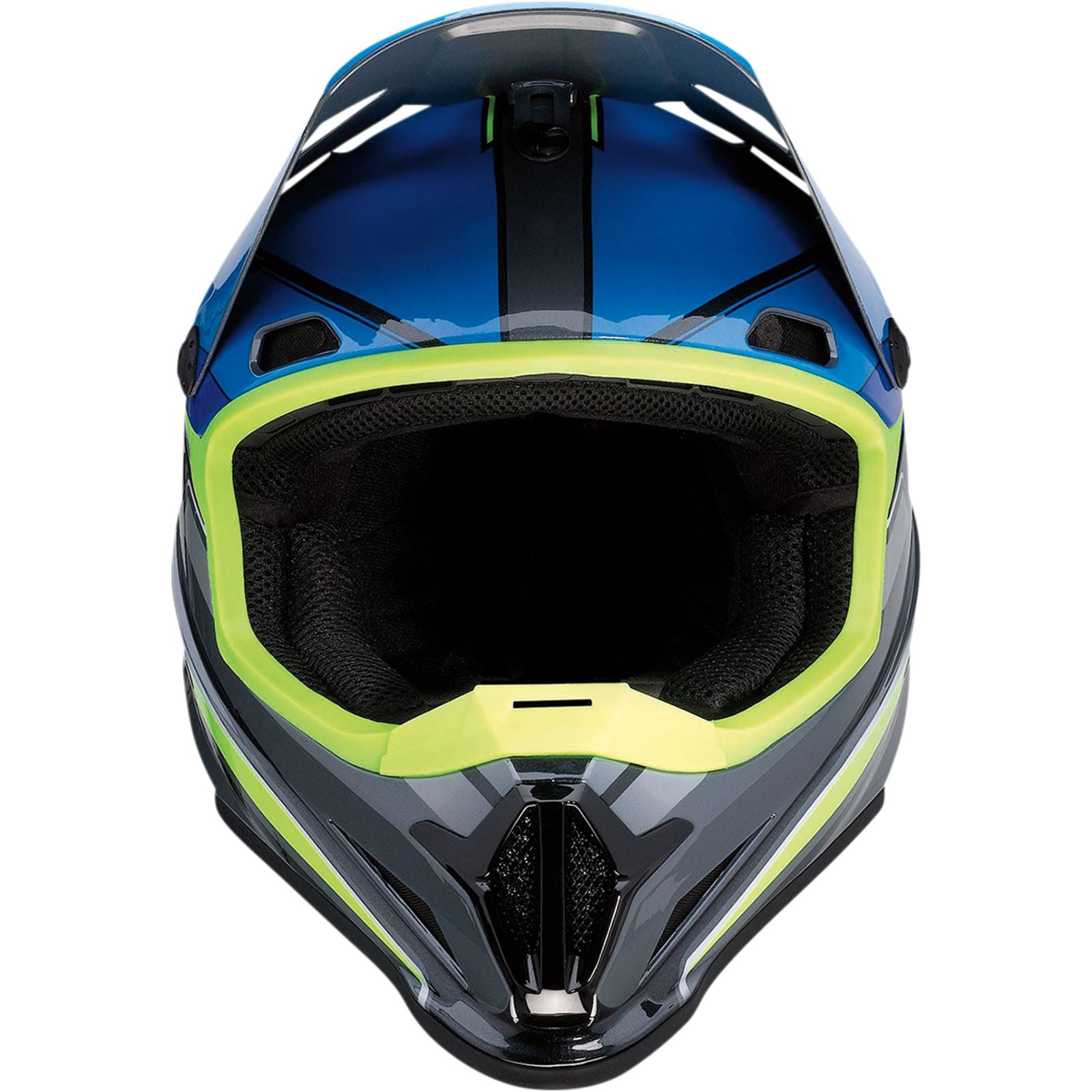 Z1R Rise Helmet MC Blue/Hi-Vis Yellow Small 0110-7193_1034205