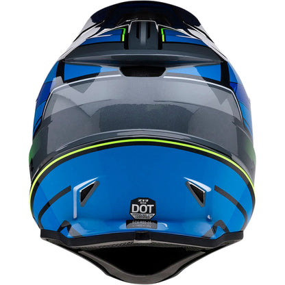 Z1R Rise Helmet MC Blue/Hi-Vis Yellow Small 0110-7193_1034206